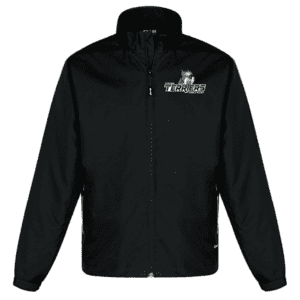 4170 Athletic Mesh Lined Track Jacket - Black