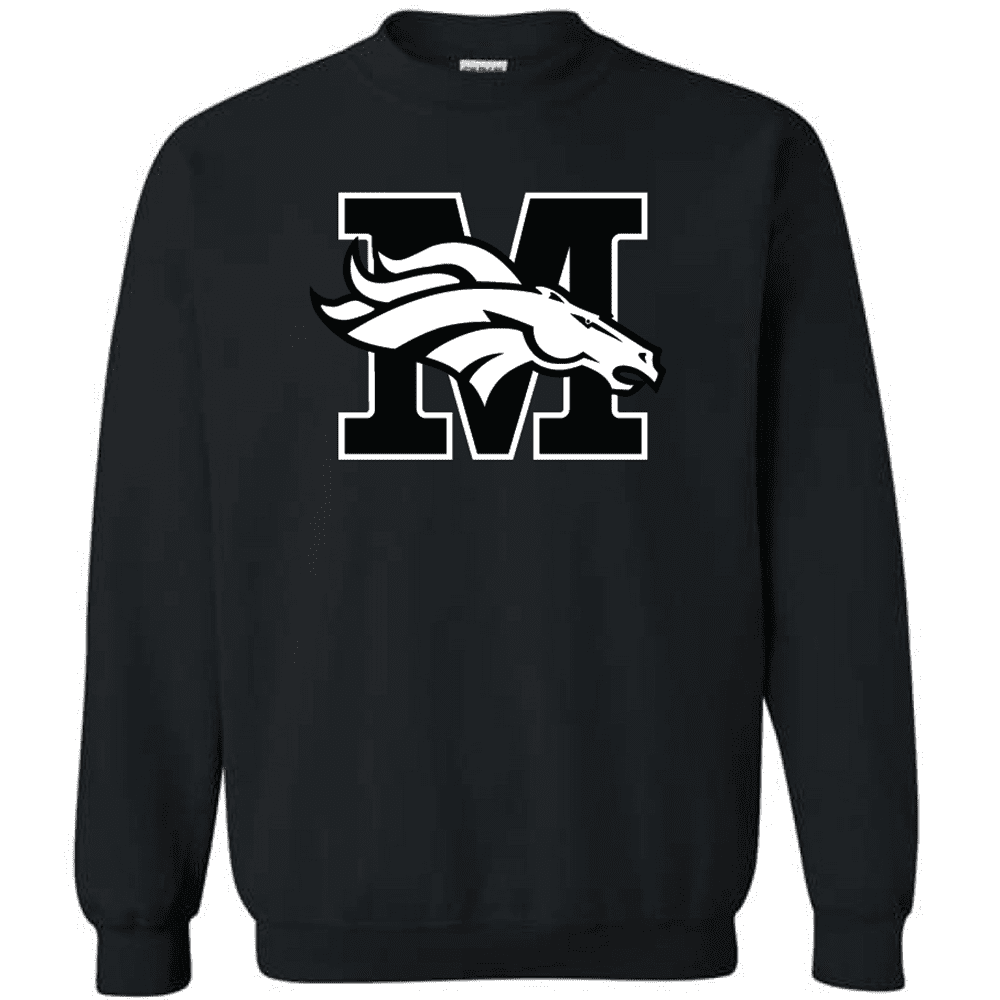 G180 Gildan Heavy Blend Fleece Crew Sweatshirt - Black
