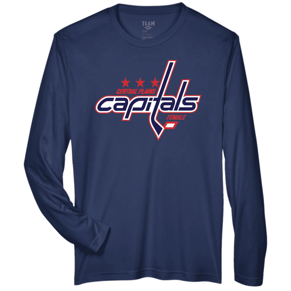 TT11LS Team 365 Performance Long Sleeve Shirt - Sport Dark Navy