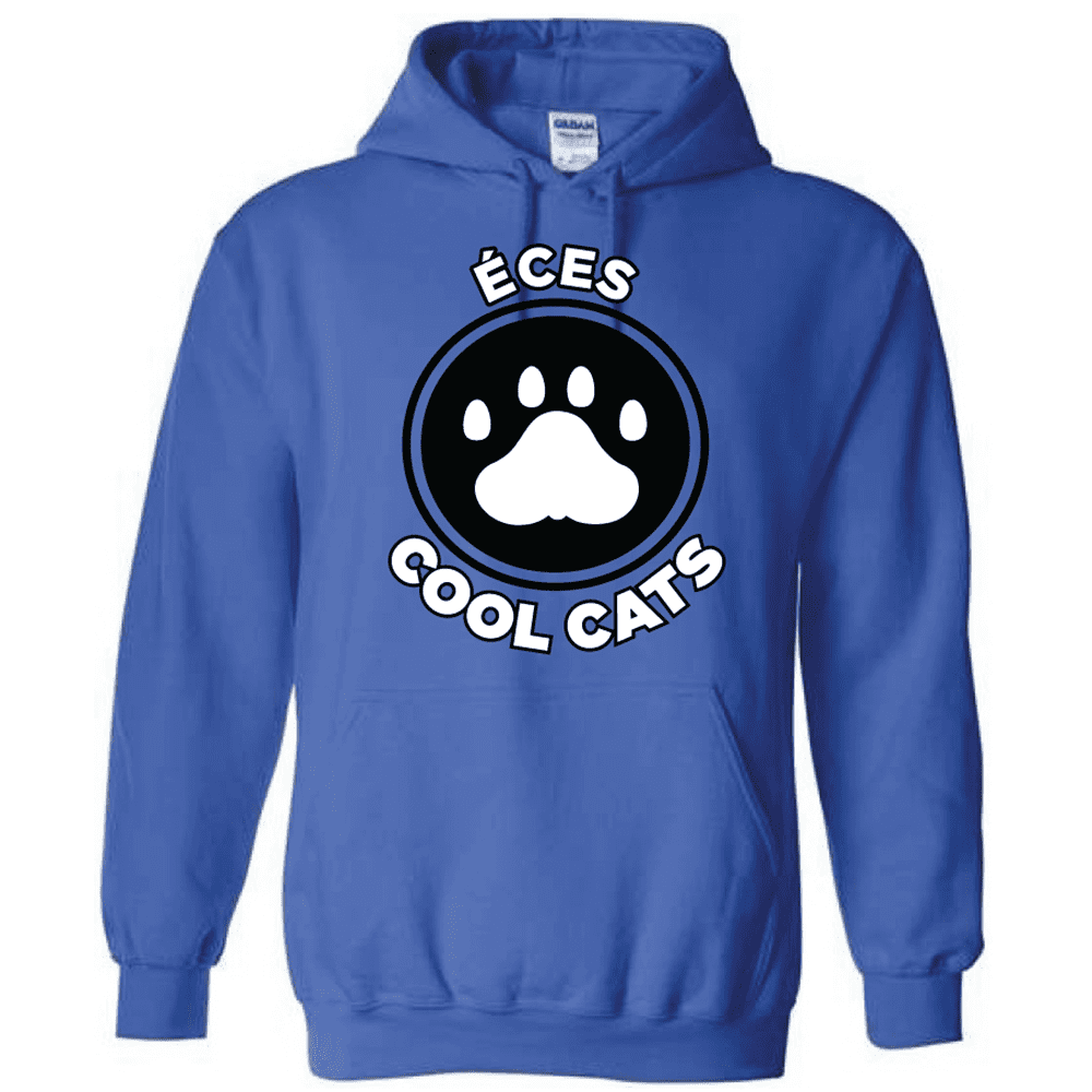 G185 Gildan Heavy Blend 8 oz., 50/50 Hooded Sweatshirt - Royal