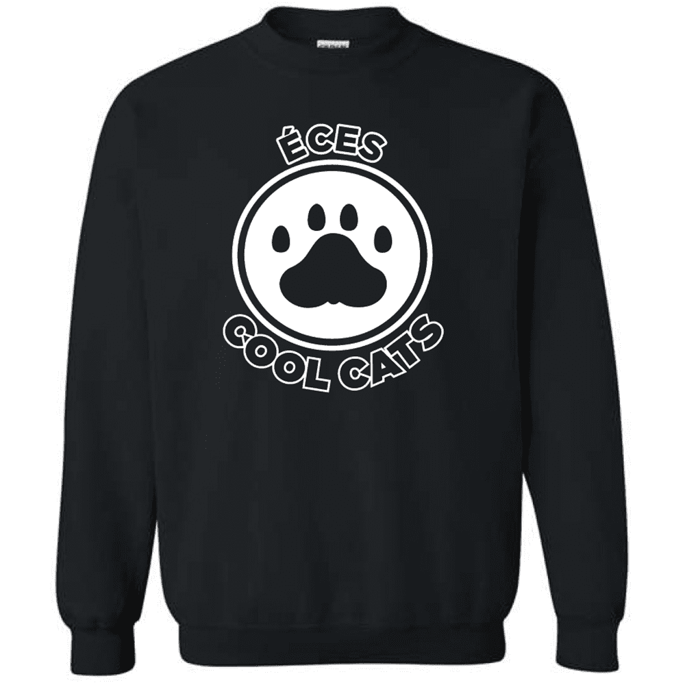 G180 Gildan Heavy Blend Fleece Crew Sweatshirt - Black