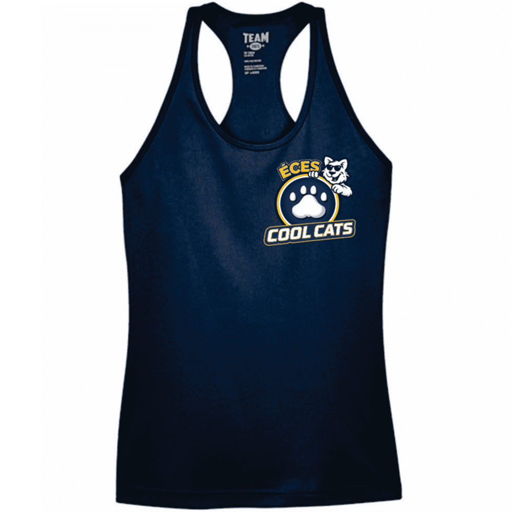 TT11WRC Team 365 Women's Performance Racerback Tank - Sport Dark Navy
